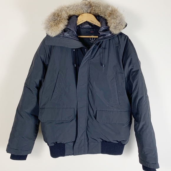 Tumi Jackets & Coats Tumi Tech Down Jacket With Real Fur Detachable Trim Poshmark